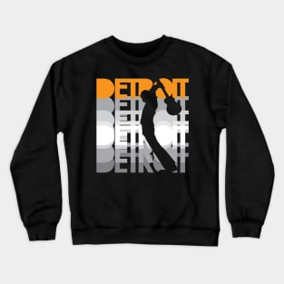 Detroit Guitar Smash Crewneck Sweatshirt